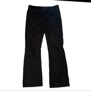 L.L. Bean Women's Black Bootcut Stretch Comfy Yoga Activewear Athleisure…